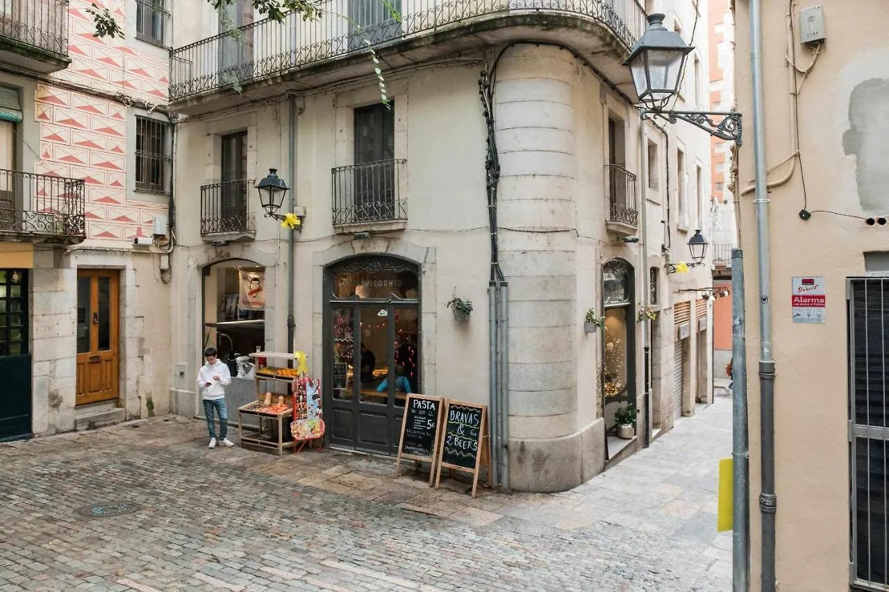 Revitalized Apartment In Historical Building Girona Spain