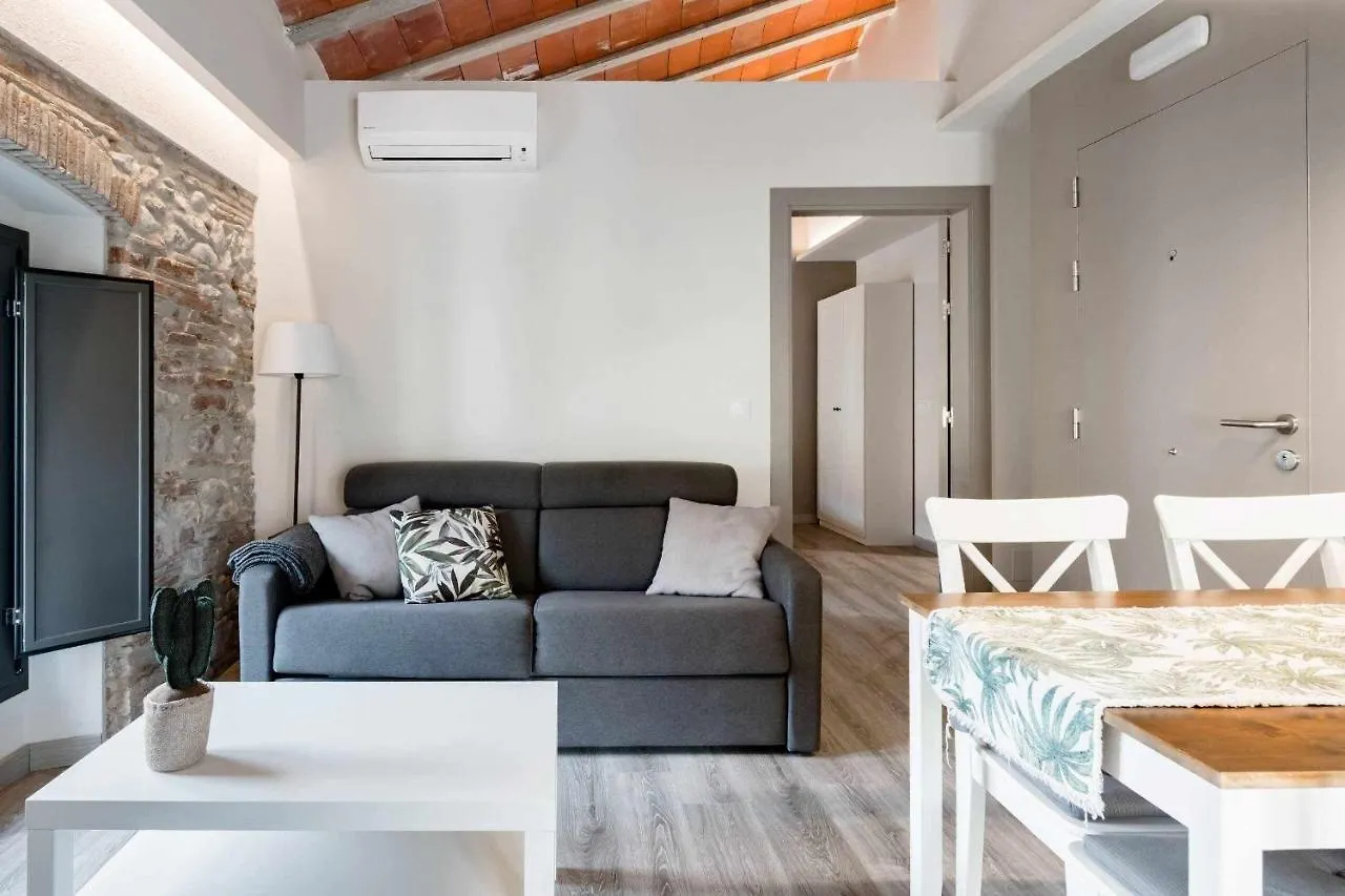 Revitalized Apartment In Historical Building Girona Spain